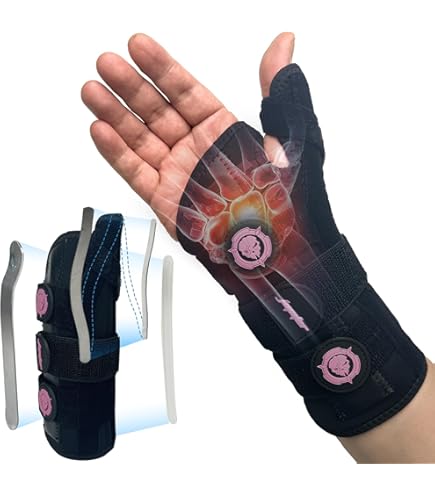Amazon.com: Exos Long Thumb Spica with Boa, Right, Medium