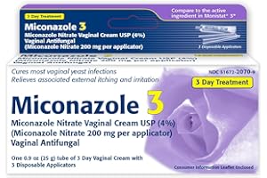 TARO 3-Day Yeast Infection Treatment for Women – 4% Miconazole Nitrate Vaginal Cream 25g Tube, Designed for Fast, Effective Feminine Care and Relief.