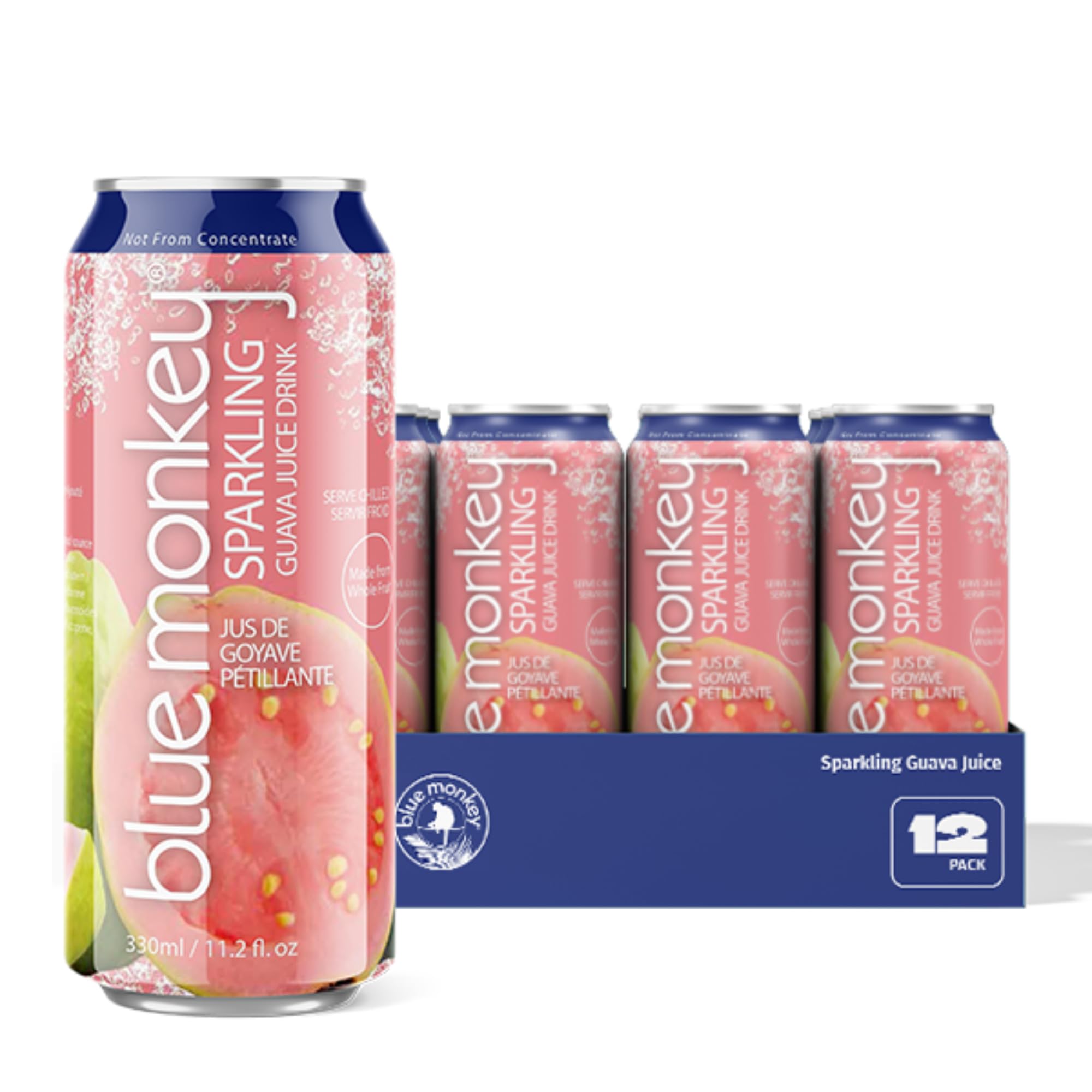 Blue Monkey Sparkling Fruit Juice - Real Fruit
