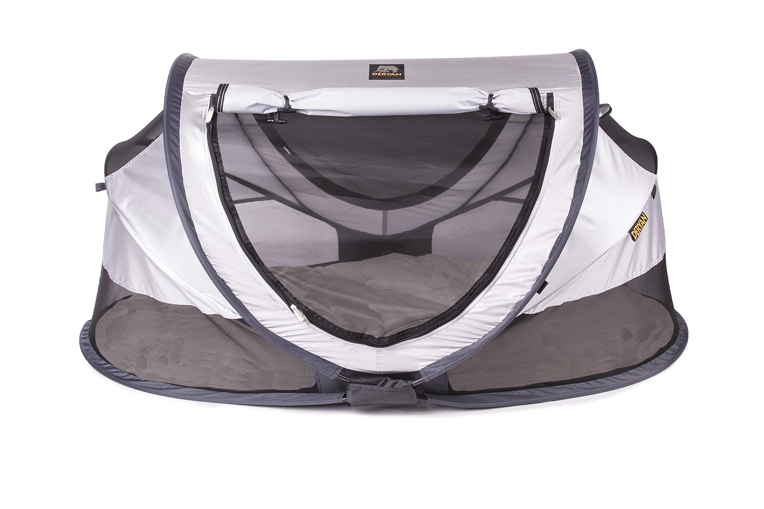 Deryan Travel Cot Peuter Luxe Silver Pl Silver Buy Online In Honduras At Desertcart