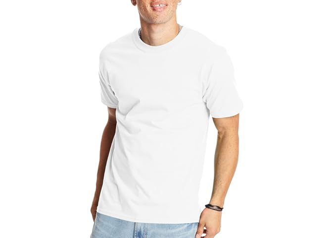 Hanes Men's Beefy-t T-Shirt, Heavyweight Cotton...