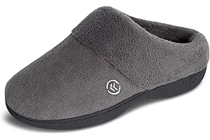 isotoner womens Classic Clog Non-slip Memory Foam Slippers