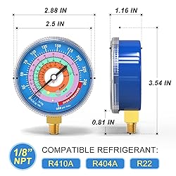 MEANLIN MEASURE Refrigeration Pressure