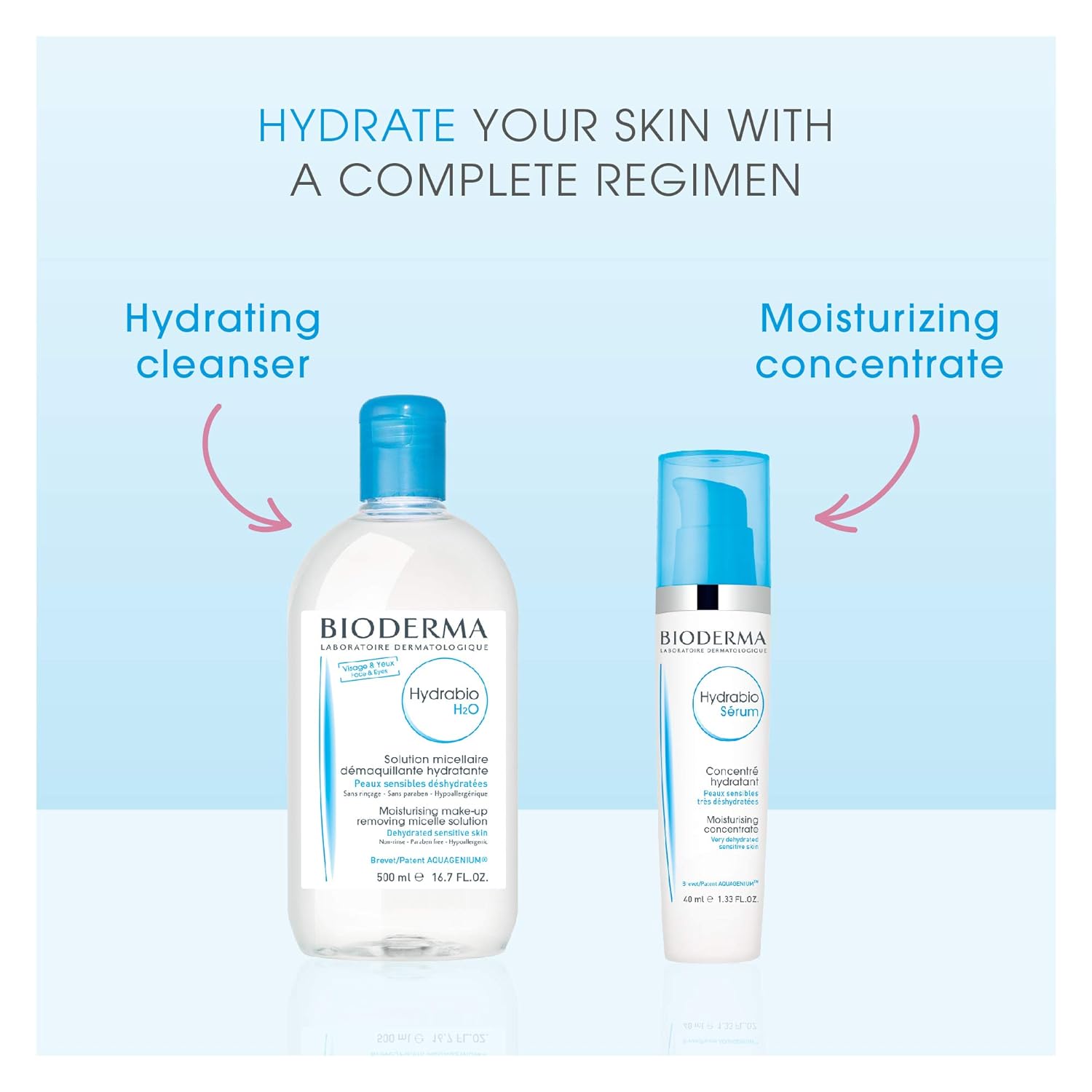 bioderma hydrabio light gel cream