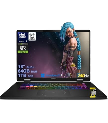 Amazon.com: msi Crosshair 18 HX AI Gaming Laptop 18