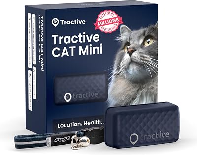 Tractive Smart Cat Tracker Mini GPS Real-Time Location Collar Included