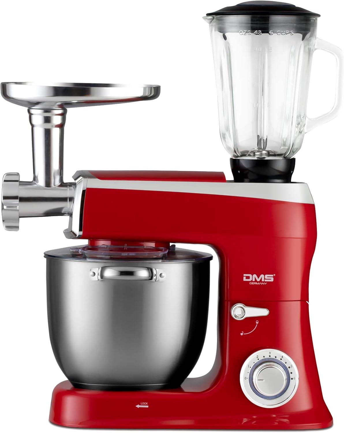 DMS® Germany 3 in 1 Kitchen Machine Red Buy Online at Best Price in