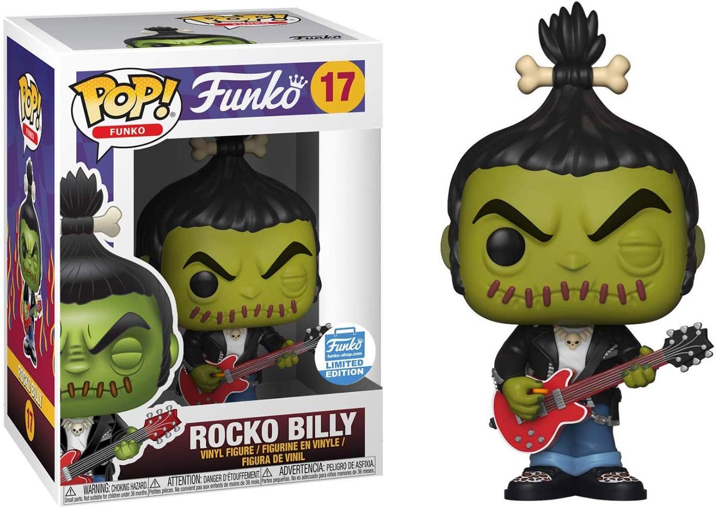 Amazon.com: Funko Rocko Billy Shop Exc 