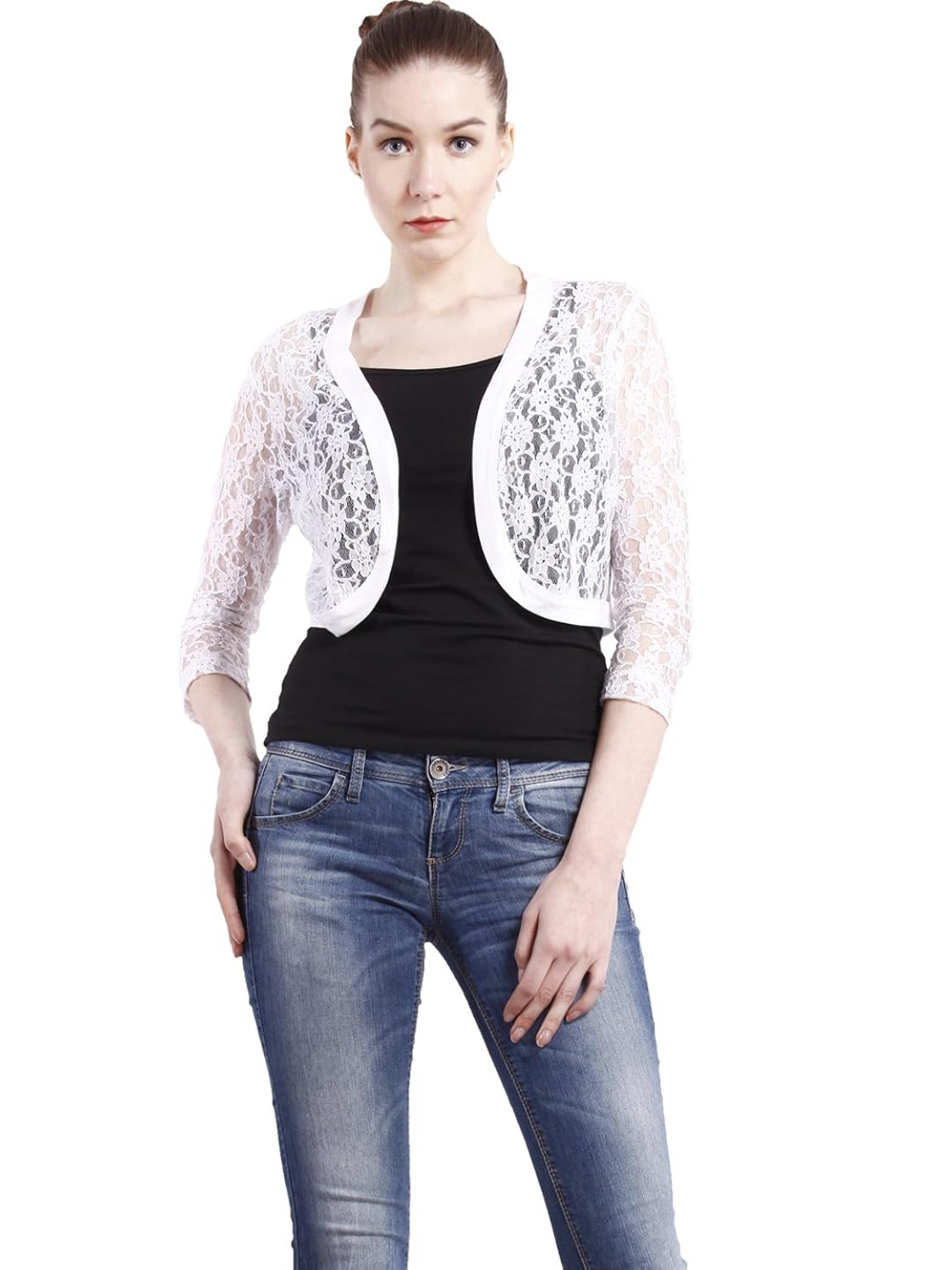 peptrends women's net shurg (sh1501080, white)