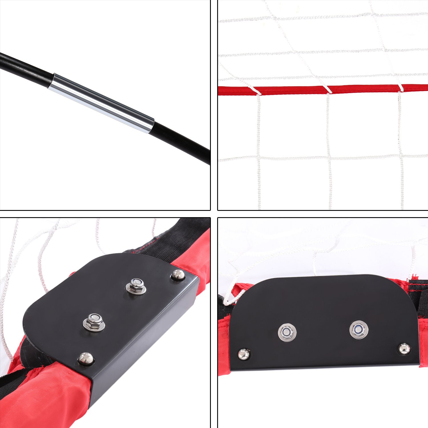 ANCHEER Portable Football Nets & Soccer Goal for Backyard, 12 x 6 ft