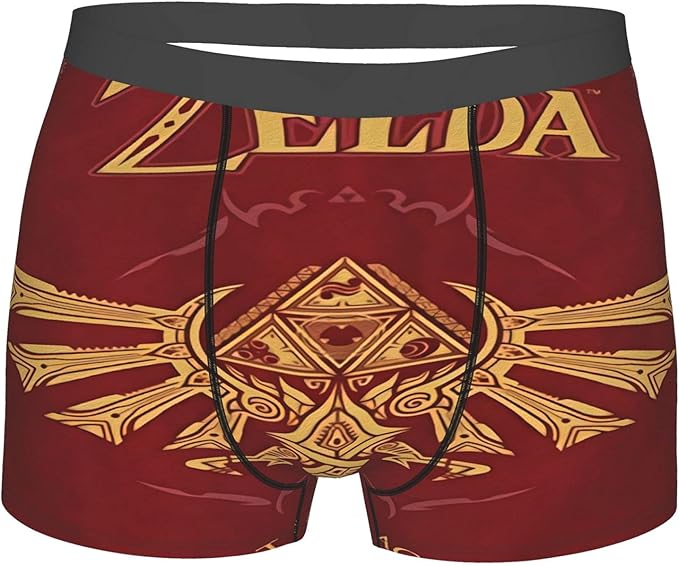 Duojto The Legend of Zelda Men's Boxer Briefs Short Sports Underwear