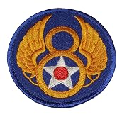 8TH AIR FORCE ROUND SHOULDER PATCH - Color - Veteran Owned Business.