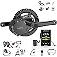 BAFANG 750W Mid Drive Kit,Mid Drive Ebike Conversion Kit Brushless Upgraded Motor with LCD Digital Display Chainring for Commuter Bike,Recumbent Trike,Mountain Bike,Cargo Bike