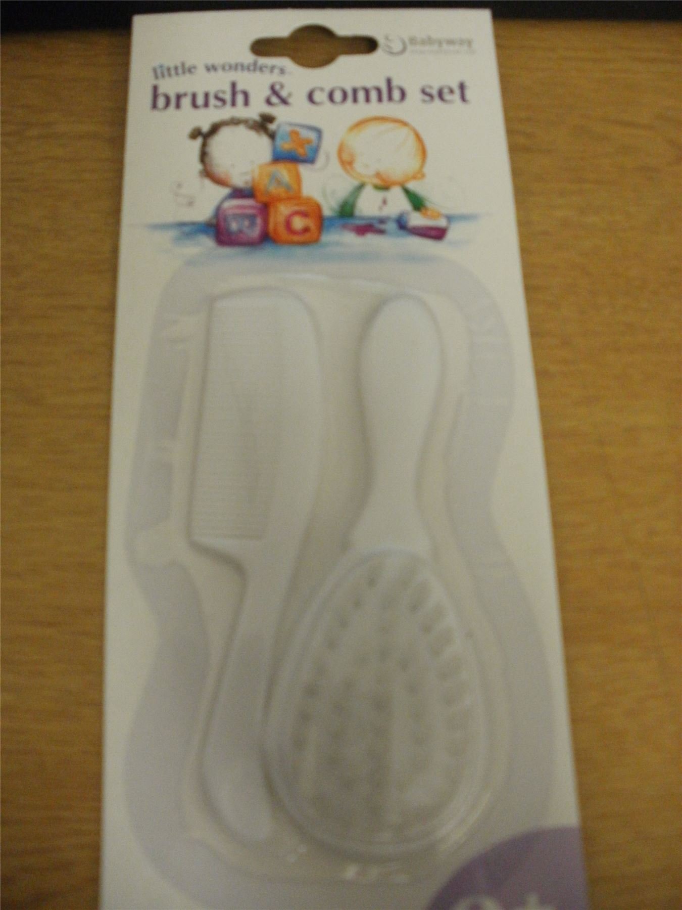 Little Wonders Brush and Comb Set - 2-Piece