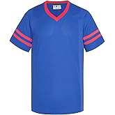 Pullonsy American Football Jerseys for Men Unisex Replica Plain Workout Sport Game Shirts Casual Outwear