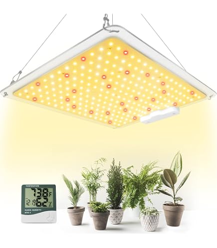 Amazon.com : Gerylove LED Grow Light, SP1000 Sunlike Full Spectrum