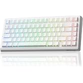 LEOBOG A80 RT Ultra HE Wireless Hall Effect Rapid Trigger Gaming Keyboard | 75% Layout Magnetic Switch Keyboard, 8K Polling, 0.01mm RT Adjustable Actuation, RGB Backlit, Hot-Swap Keyboard for PC Gamer