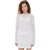 Vince Women's Coated Cotton Pullover