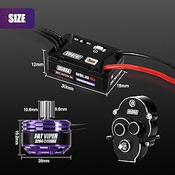 INJORA MBL32 G2 Waterproof Brushless ESC & 2204 Fat