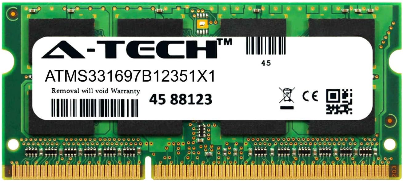 A-Tech 8GB Module for Toshiba Satellite C55D-A5108 Laptop & Notebook Compatible DDR3/DDR3L PC3-12800 1600Mhz Memory Ram (ATMS331697B12351X1)