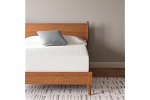 Signature Design by Ashley Full Size Chime 12 Inch Medium Firm Memory Foam Mattress with Green Tea & Charcoal Gel for Pressure Relief