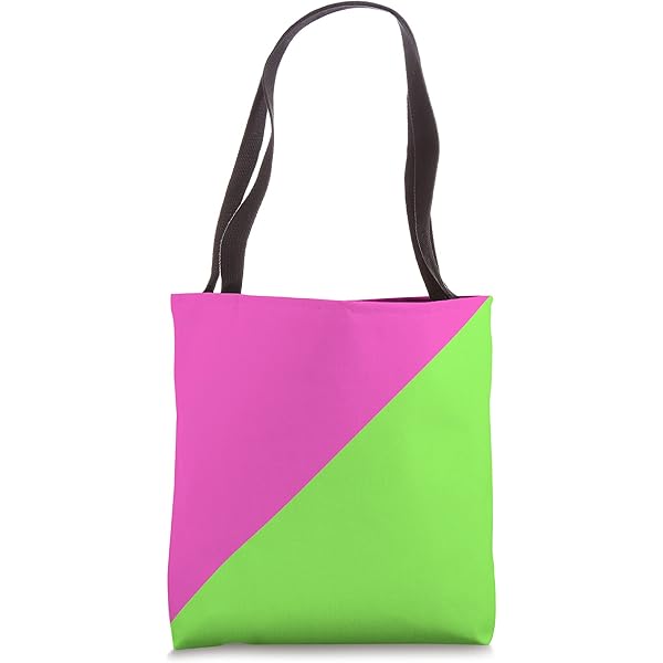 Amazon.com: Fluorescent Pink Green Neon Diagonal Bright 80s
