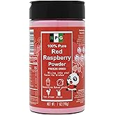 NPG Freeze Dried Red Raspberry Juice Powder 7 Oz, Seedless Fine Superfood Powder for Flavoring, Coloring, Baking, Smoothies, Purees, and Acai Bowls, All Natural