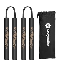 MSGumiho Nunchucks Cord Nunchakus Safe Foam Rubber