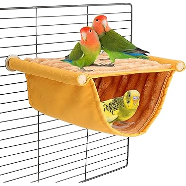 Lot De 2 Nids Pour Oiseaux En Plastique Bleu - 7.6x7.6x6.6 Cm, Avec Couvercle - Pour Canaris, Petits Oiseaux, Facile à Accrocher