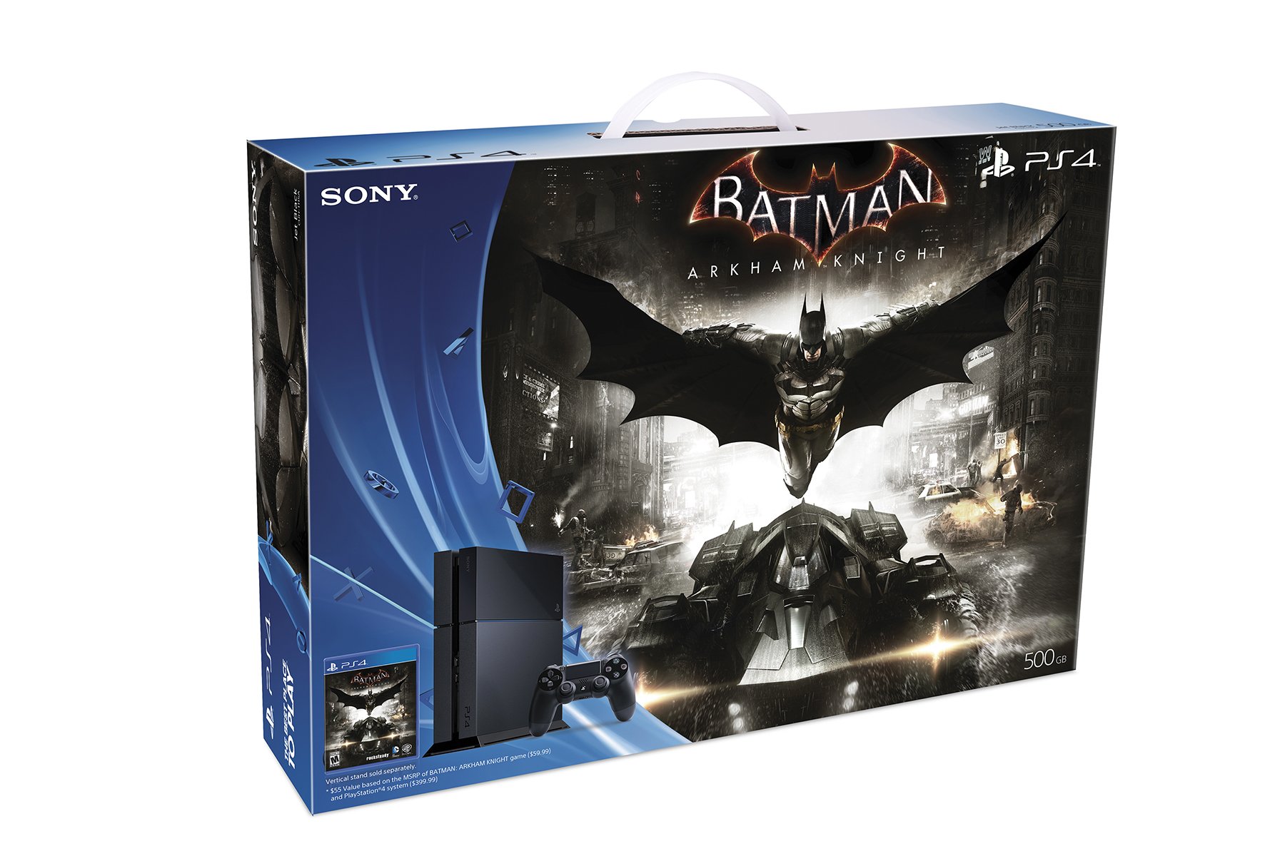500GB PlayStation 4 Batman Arkham Knight Bundle