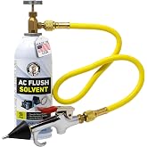 Leak Saver AC Flush Solvent Kit | Pressurized AC Flush Kit Solvent for Cleaning HVAC Line Set and Any Refrigerant-Based Systems