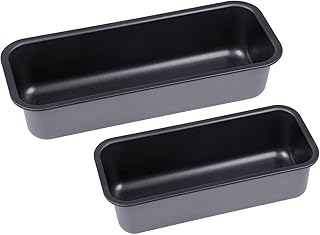 chg Set 263-02 Kasten- und Brotbackformen, 2er-Set "Made in Germany", hochwertige Ilag Special 2-Schicht Antihaftbeschichtung, 250°C hitzebeständig