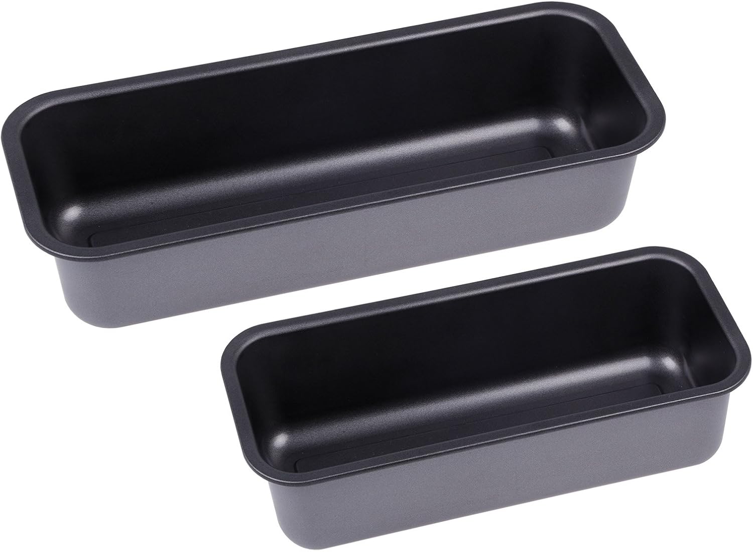 chg Set 263-02 Kasten- und Brotbackformen, 2er-Set "Made in Germany", hochwertige Ilag Special 2-Schicht Antihaftbeschichtung, 250°C hitzebeständig