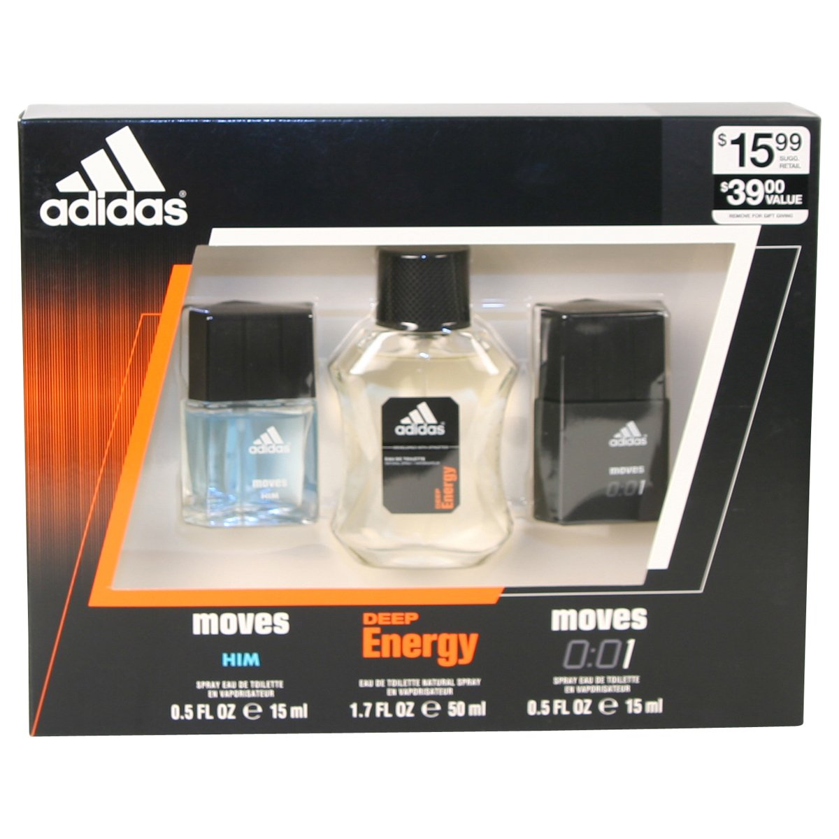 adidas perfume set