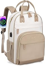 LOVEVOOK Laptop Backpack Women 15.6 Inch Waterproof Anti-theft USB 23L Travel