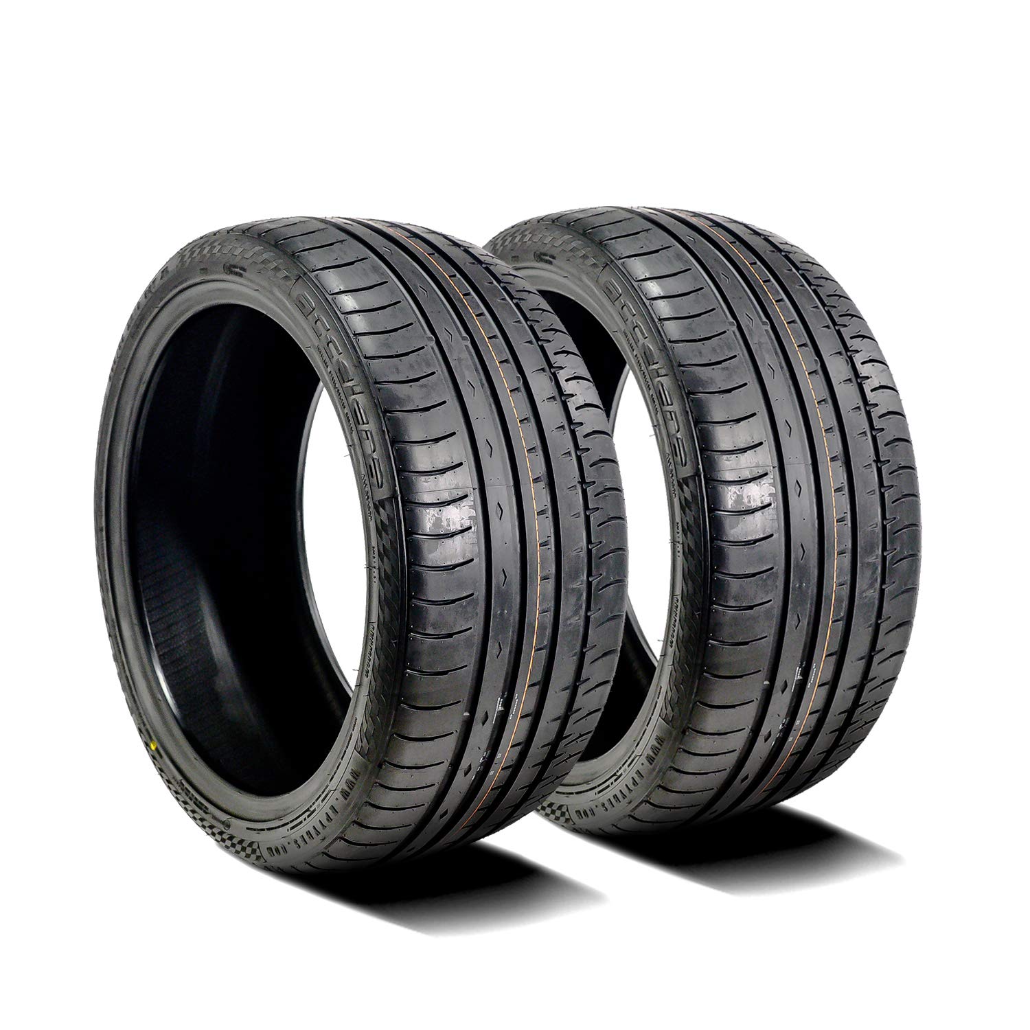 Set of 2 (TWO) Accelera Phi High Performance All Season Radial Tires-265/35ZR19 98Y XL