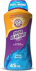 ARM & HAMMER Odor Blasters In-Wash Scent Booster, Laundry Scent Booster Fresh Burst Scent, 45 Oz