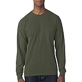 Comfort color Men's 4410 Heavyweight Long Sleeve Pocket T-Shirt