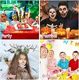 ACWOO 28 Color Face Body Crayon Kit Non-Toxic Safe for Kids Halloween Party view 6