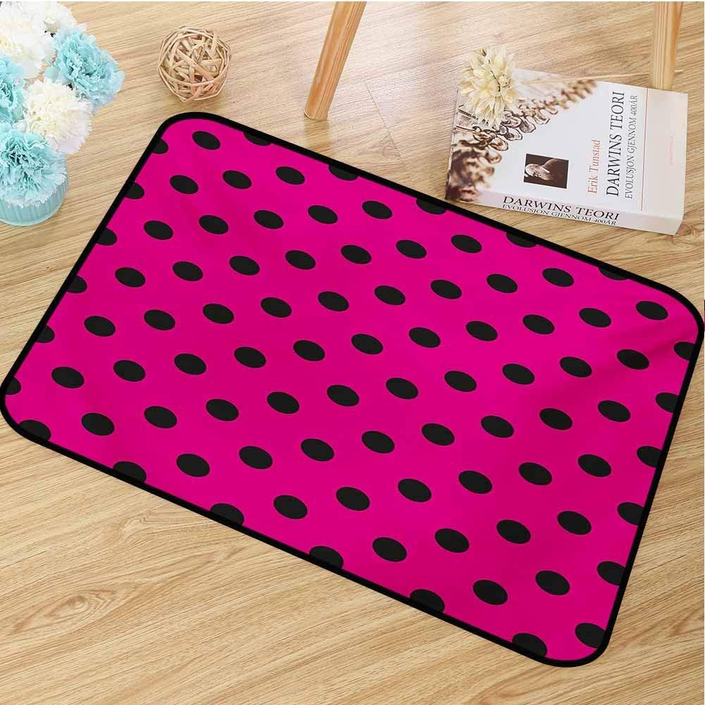 hengshu Hot Pink Universal Door mat Pop Art Inspired Design