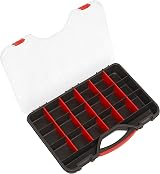 Sealey APAS24C Assortment Case 22 Compartment Small Parts Storage Box Organizer view 3