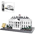 CAXIMSY White House Model Building Block Sets 770 Pieces Washington Famous Landmark Architecture Gifts for Adults and Kids