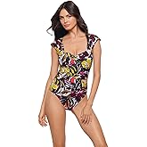 MagicSuit Women's Swimwear Hot House Natalie Cap Sleeve Shelf Bra One Piece Swimsuit