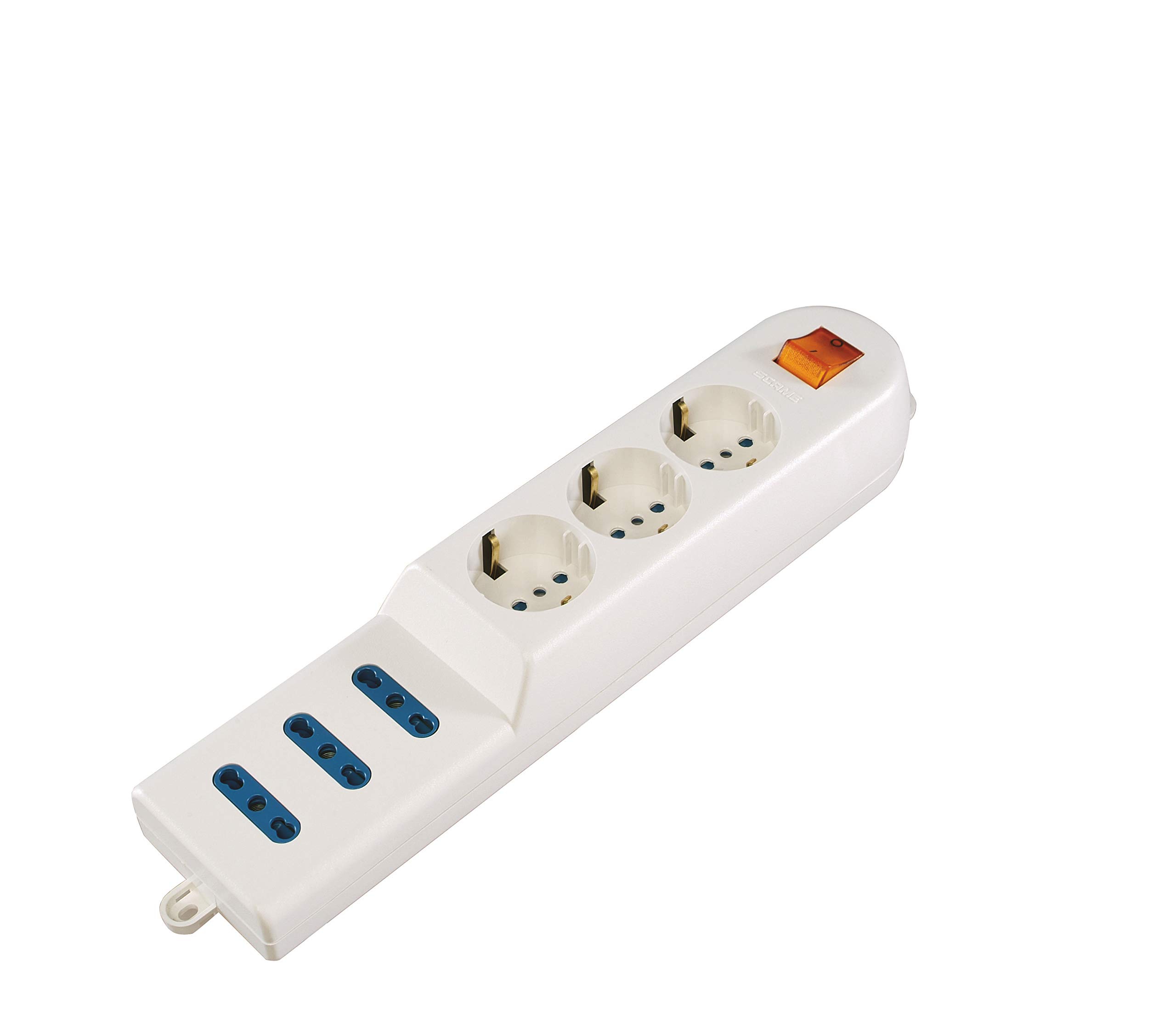 Poly Pool PP0403X Sextuplicate Socket 10/16A -P30 interr