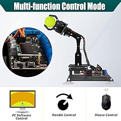 Adeept 5DOF Robotic Arm Kit Compatible with Arduino
