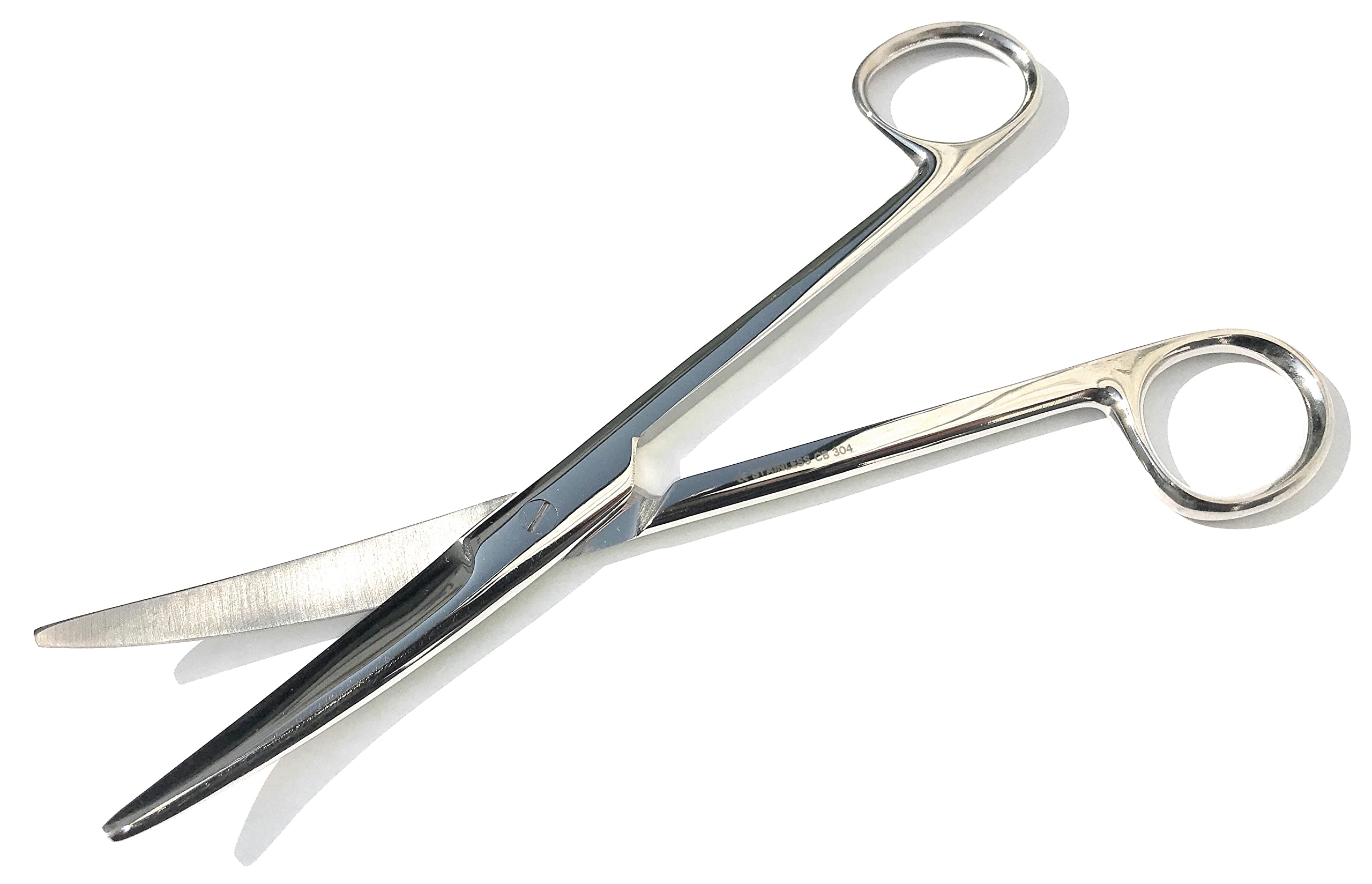 Toolspecific 17cm Curved Vet Scissors Pet Shears Cat Dog Grooming Hair Removal Stainless