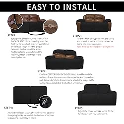 Easy-Going Oversized 6 Pieces Microfiber Stretch