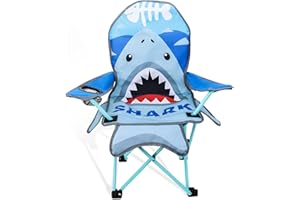 KABOER Kids Outdoor Folding Lawn and Camping Chair with Cup Holder and Carrying Bag, Children's Camping Chairs