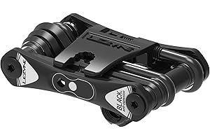 LEZYNE RAP II Bicycle Multi-Tool 19 in 1, Anti-Corrosion Bits, Chain Breaker Tool, CO2 Inflator, Phillips, Multi-function Flat Tool