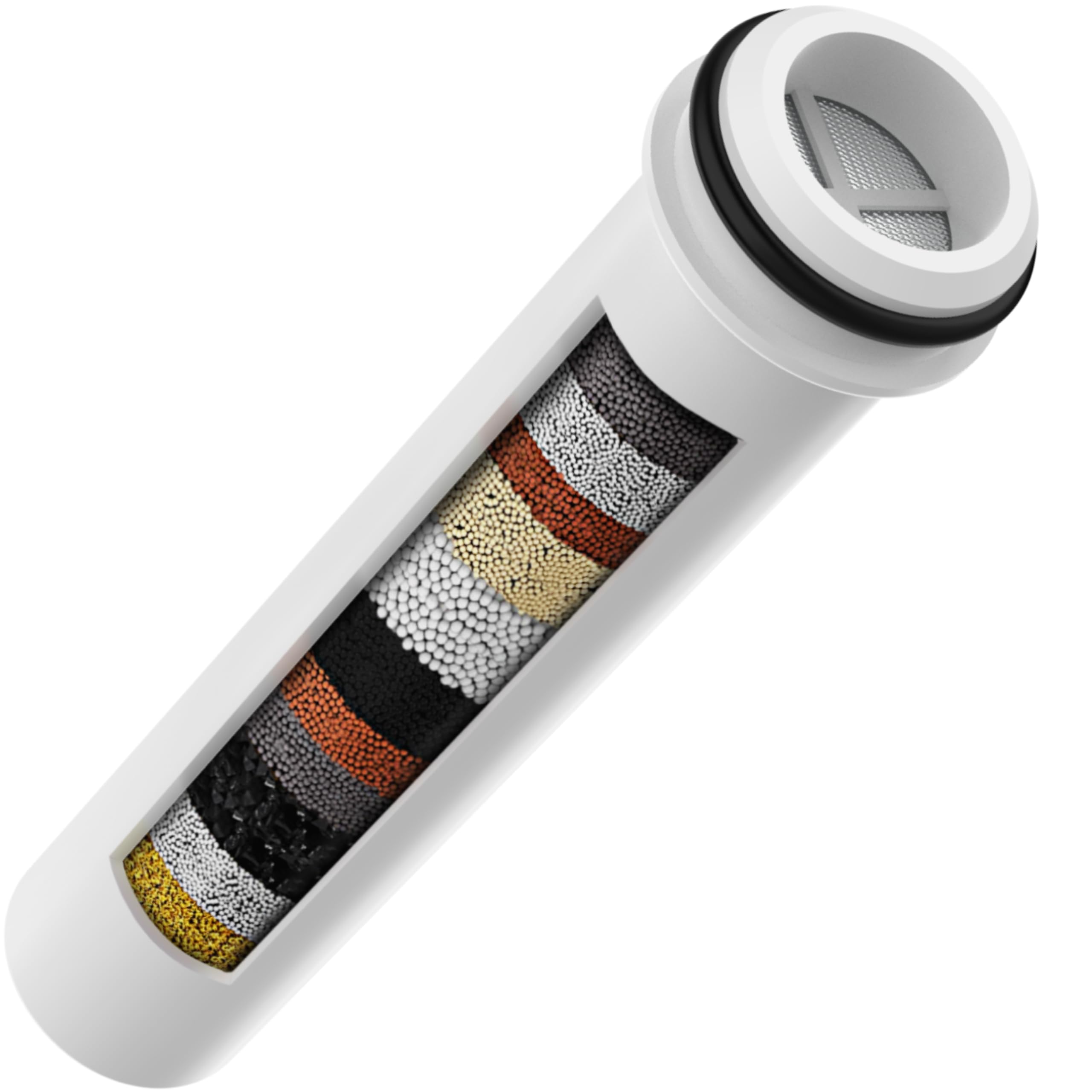 PUREAQUA 15 Stage Replacement | Water Softener Shower Head Filter | Hard Water Filter Shower Head | Replacement for PUREAQUA